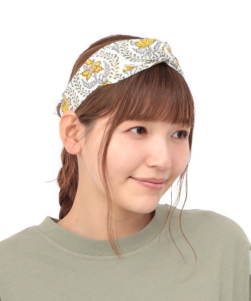 チチカカ（チチカカ）の「ブロックプリントヘアバンド（ヘアバンド・レディース・グレー/レッド/ターコイズブルー/イエロー・FREE）」の14枚目の写真