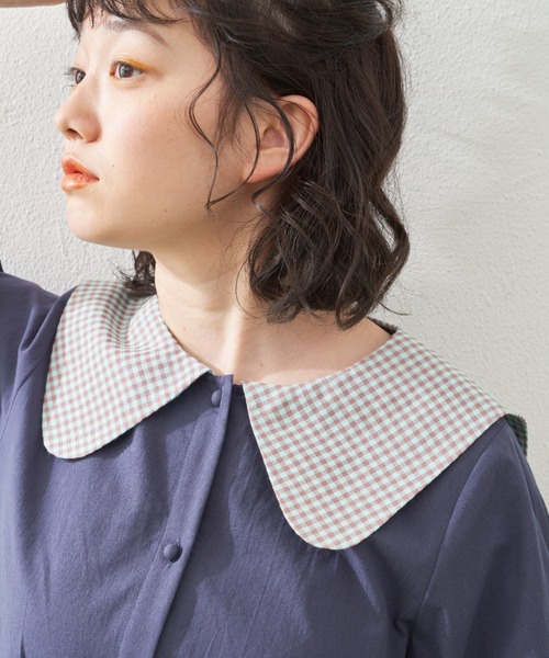 MERLOT（メルロー）の「セーラーカラーワンピース（ワンピース・レディース・ホワイト/ネイビー・FREE）」の12枚目の写真