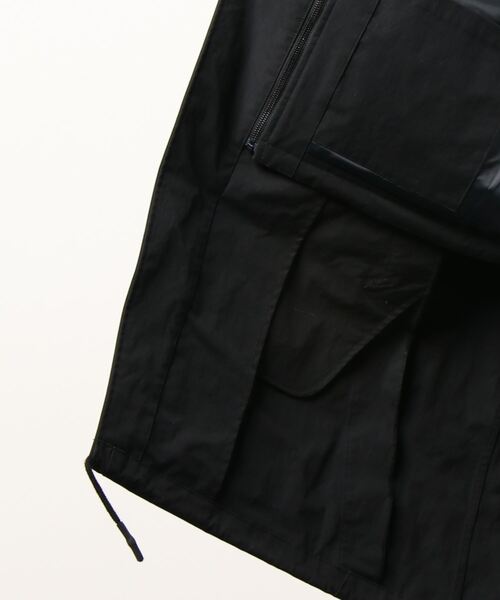 L.H.P Private Brand(エルエイチピープライベートブランド)の「junhashimoto(ジュンハシモト)4WAY WRAP MODS COAT ラップモッズコート(ステンカラーコート・メンズ・ブラック・3)」の4枚目の写真