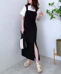 OLIVE des OLIVE(オリーブデオリーブ)の「ワンピース/ドレス(ジャンパースカート)」