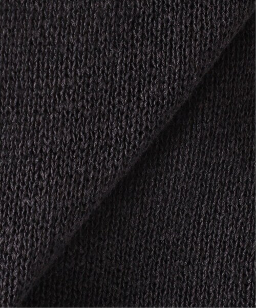 SLOBE IENA（スローブイエナ）の「《追加》テープヤーンニットカーディガン（カーディガン/ボレロ・メンズ・ベージュ/チャコールグレー・FREE）」の3枚目の写真