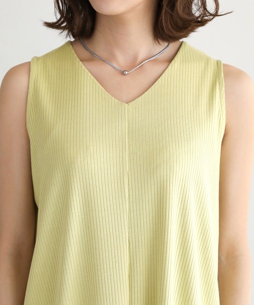 Bou Jeloud（ブージュルード）の「【WEB限定】バックスリットリブセットアップ（セットアップ・レディース・ブラック/アイボリー/ライトカーキ・FREE）」の21枚目の写真