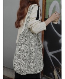 JUMELLE | 《嬉しいリバーシブル仕様！》ショルダーデザイントート(トートバッグ)