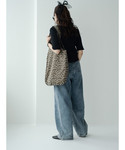 JUMELLE（ジュメロ）の「《嬉しいリバーシブル仕様！》ショルダーデザイントート（トートバッグ・レディース・ブラウン/ピンク/ベージュ・FREE）」の19枚目の写真