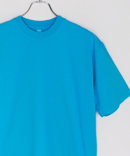 LOS ANGELES APPAREL（ロサンゼルスアパレル）の「Los Angeles Apparel ネオンカラー クルーネック 半袖Ｔシャツ（Tシャツ/カットソー・メンズ・グリーン/パープル/イエロー/ブルー/オレンジ・L/M/XL）」の11枚目の写真