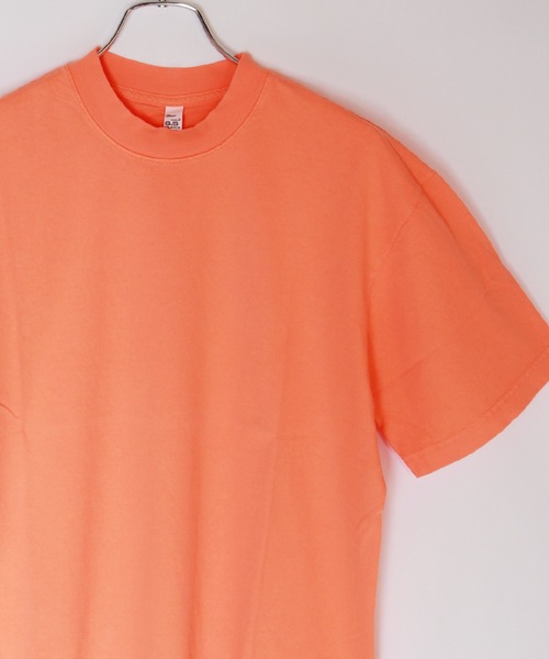 LOS ANGELES APPAREL（ロサンゼルスアパレル）の「Los Angeles Apparel ネオンカラー クルーネック 半袖Ｔシャツ（Tシャツ/カットソー・メンズ・グリーン/パープル/イエロー/ブルー/オレンジ・L/M/XL）」の18枚目の写真