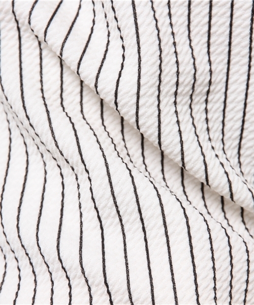 CIAOPANIC（チャオパニック）の「【Ciaopanic】ストライプサロペット（サロペット/オーバーオール・レディース・ホワイト/ネイビー/ブラック・FREE）」の13枚目の写真