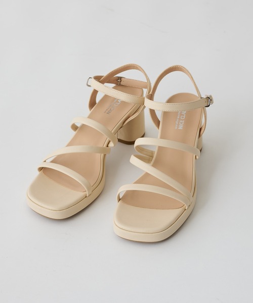 one after another NICE CLAUP(ワンアフターアナザーナイスクラップ)の「チューブサンダル(サンダル・レディース・アイボリー/モカ/グリーン・SMALL/MEDIUM/LARGE)」の15枚目の写真