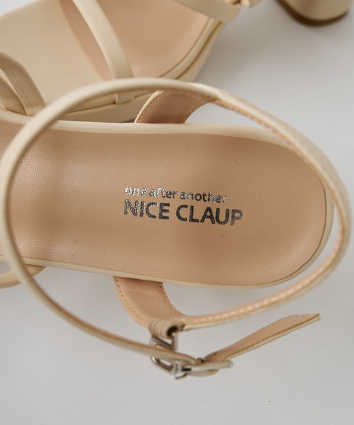 one after another NICE CLAUP(ワンアフターアナザーナイスクラップ)の「チューブサンダル(サンダル・レディース・アイボリー/モカ/グリーン・SMALL/MEDIUM/LARGE)」の13枚目の写真