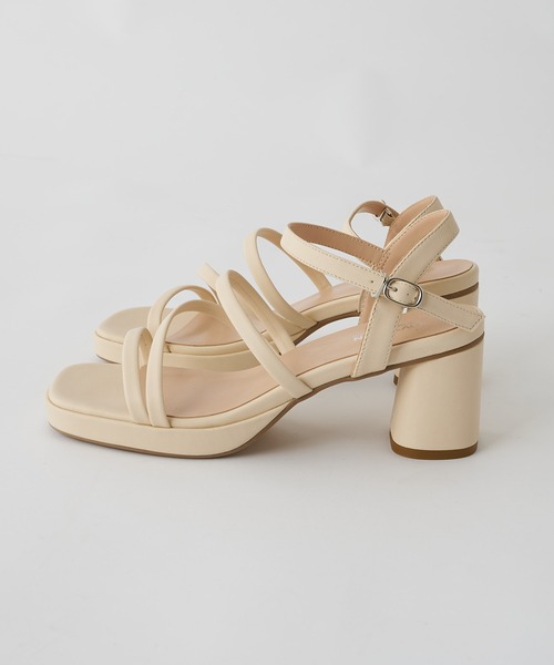 one after another NICE CLAUP(ワンアフターアナザーナイスクラップ)の「チューブサンダル(サンダル・レディース・アイボリー/モカ/グリーン・SMALL/MEDIUM/LARGE)」の11枚目の写真