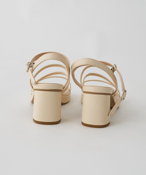 one after another NICE CLAUP(ワンアフターアナザーナイスクラップ)の「チューブサンダル(サンダル・レディース・アイボリー/モカ/グリーン・SMALL/MEDIUM/LARGE)」の6枚目の写真