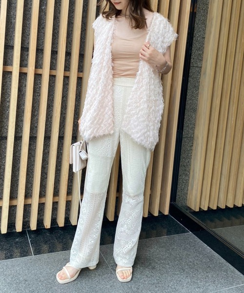 one after another NICE CLAUP(ワンアフターアナザーナイスクラップ)の「チューブサンダル(サンダル・レディース・アイボリー/モカ/グリーン・SMALL/MEDIUM/LARGE)」の22枚目の写真