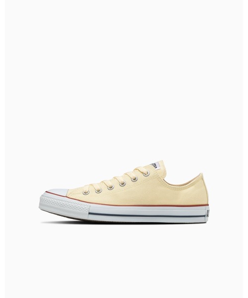 CONVERSE ALL STAR(コンバースオールスター)の「CANVAS ALL STAR OX / キャンバス オールスター OX(スニーカー・メンズ・ホワイト・8/8.5/9.5/10.5/6.5/5/4/7.5/5.5/4.5/3.5/9/7/3)」の1枚目の写真