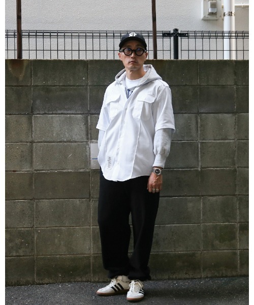 MILITARY（ミリタリー）の「実物 新品 デッドストック 米軍 WHITE 521 ショートスリーブシャツ（シャツ/ブラウス・メンズ・ホワイト・17）」の5枚目の写真