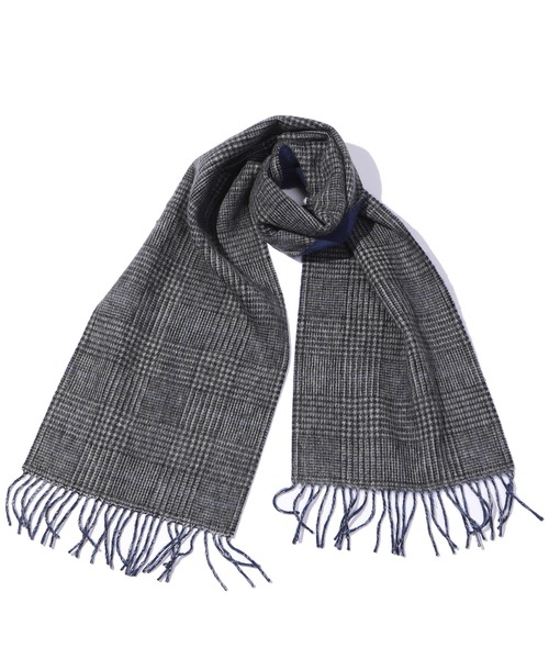 MEN'S BIGI(メンズビギ)の「カシミヤ混マフラー(マフラー・メンズ・チャコールグレー/ブラック/ネイビー・FREE)」の15枚目の写真