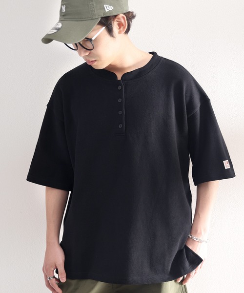 Java(ジャバ)の「《JaVaジャバ コラボ》綿100%ヘビーウェイト鹿の子スタンドネックTee(Tシャツ/カットソー・メンズ・ホワイト/ブラック/グリーン系その他・MEDIUM/LARGE/X-LARGE)」の21枚目の写真