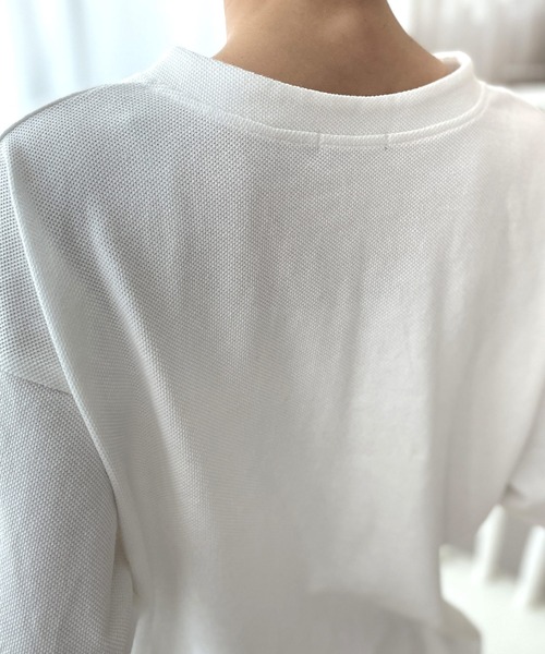 Java(ジャバ)の「《JaVaジャバ コラボ》綿100%ヘビーウェイト鹿の子スタンドネックTee(Tシャツ/カットソー・メンズ・ホワイト/ブラック/グリーン系その他・MEDIUM/LARGE/X-LARGE)」の18枚目の写真