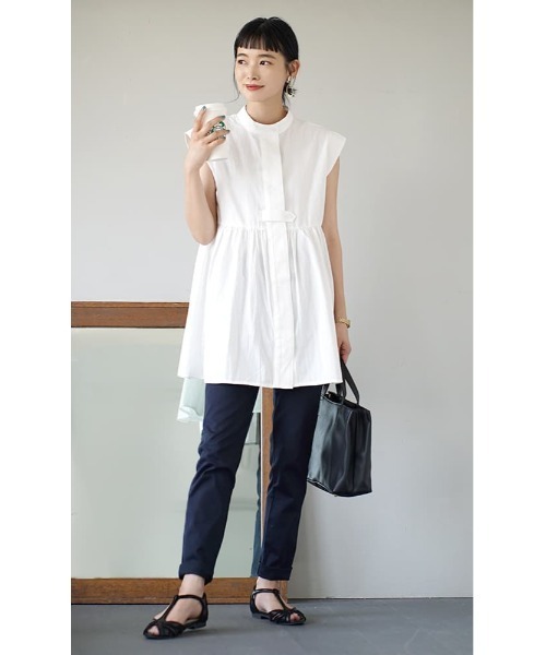 zootie(ズーティー)の「ジェネラルチノ レギンスパンツ(チノパンツ・レディース・ホワイト/ブラック/オリーブ/ネイビー/ダークベージュ/グレー/キャメル・M/5L/XS/L/LL/3L/S/4L)」の18枚目の写真