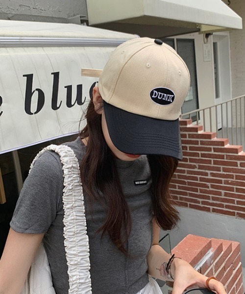 MANGROVE（マングローブ）の「DUNK LOGO CAP（キャップ・レディース・ブラック/ベージュ/ブラウン/グレー/ブルー・FREE）」の7枚目の写真