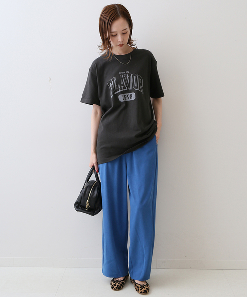 SLOBE IENA(スローブイエナ)の「ドライギャザーパンツ(その他パンツ・レディース・ブラウン/ブルー・36/38)」の12枚目の写真