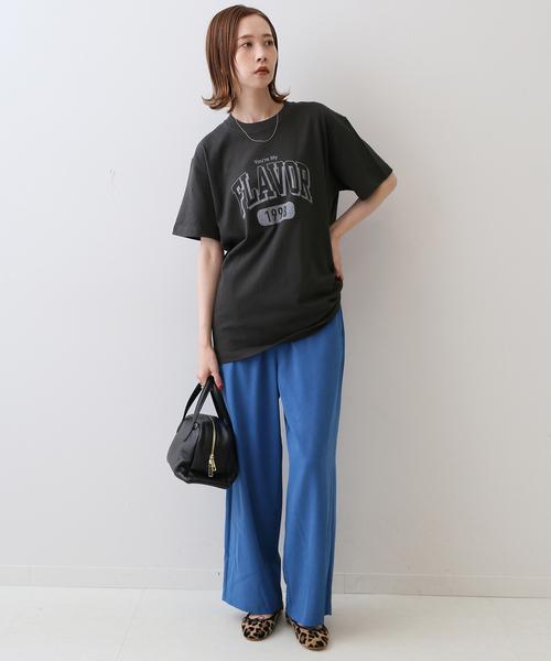 SLOBE IENA(スローブイエナ)の「ドライギャザーパンツ(その他パンツ・レディース・ブラウン/ブルー・36/38)」の13枚目の写真