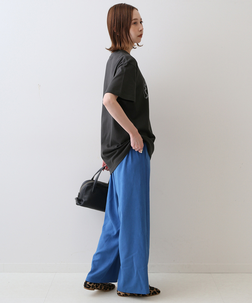 SLOBE IENA(スローブイエナ)の「ドライギャザーパンツ(その他パンツ・レディース・ブラウン/ブルー・36/38)」の14枚目の写真