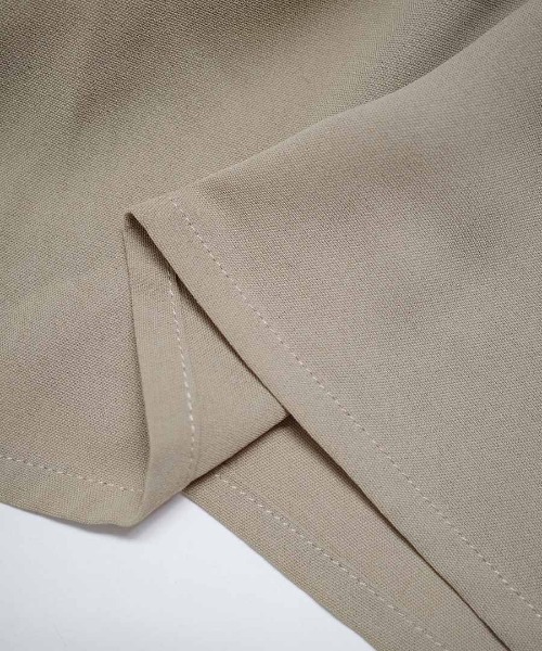 shopnikoniko(ショップニコニコ)の「バックリボン 細ストラップ キャミワンピ ロング丈(ワンピース・レディース・ベージュ/ブラック・フリー)」の19枚目の写真