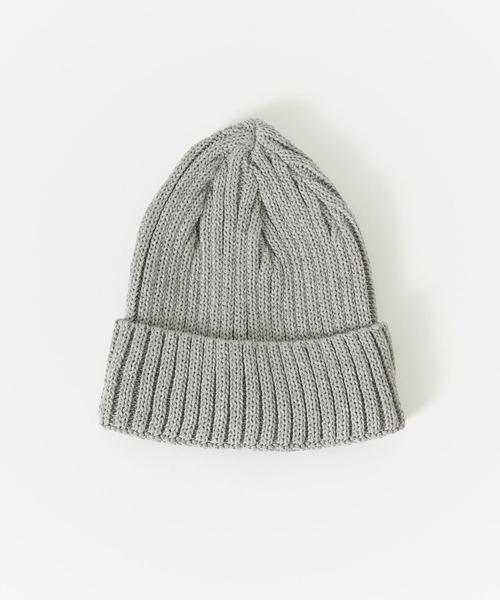 ITEMS URBANRESEARCH（アイテムズ アーバンリサーチ）の「ストローヤーン ワッチ（ニットキャップ/ビーニー・メンズ・グレー/ブラック/オフホワイト/ネイビー/ベージュ・-）」の9枚目の写真