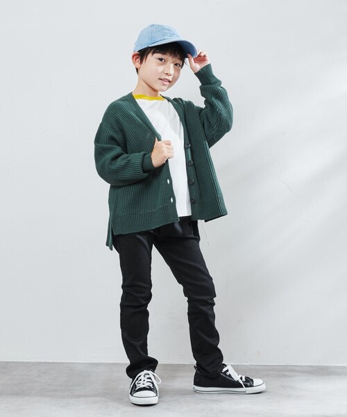 coen(コーエン)の「イージースキニーパンツ22FW(その他パンツ・キッズ・ブラック/コバルトブルー・100/110/120/130/140/150)」の14枚目の写真