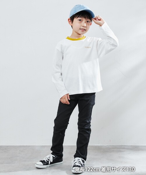 coen(コーエン)の「イージースキニーパンツ22FW(その他パンツ・キッズ・ブラック/コバルトブルー・100/110/120/130/140/150)」の16枚目の写真