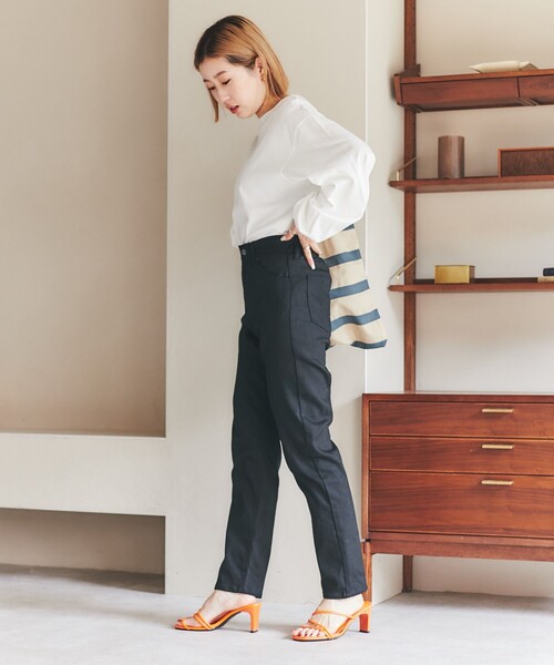 coen(コーエン)の「イージースキニーパンツ22FW(その他パンツ・キッズ・ブラック/コバルトブルー・100/110/120/130/140/150)」の7枚目の写真