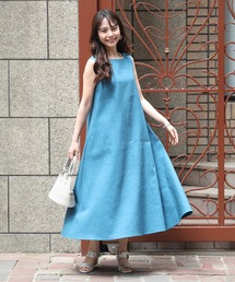 夏の大人贅沢ワンピース　ロング丈