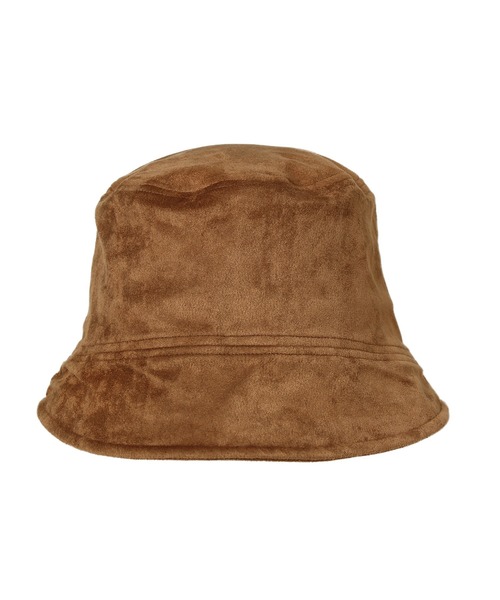 14+（イチヨンプラス）の「スエード斜め切り替えバケットハット（ハット・レディース・ブラック/ベージュ/ブラウン・FREE）」の21枚目の写真