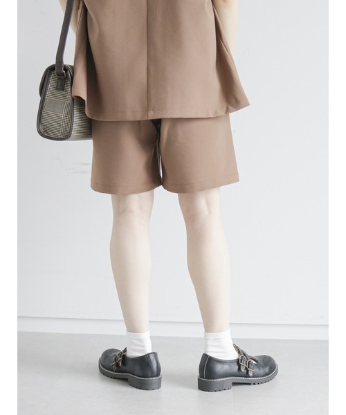 ehka sopo（エヘカソポ）の「ショートパンツ(セットアップ可)（その他パンツ・レディース・ベージュ/ブラウン/チャコール・ﾌﾘ-）」の13枚目の写真