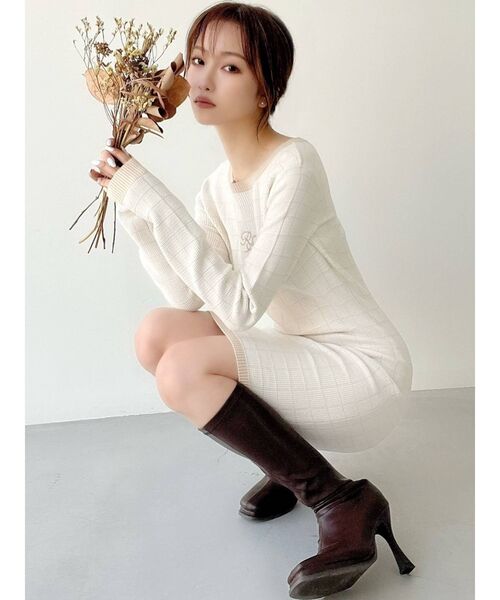 RESEXXY（リゼクシー）の「ストレッチスレンダーミドルブーツ（ブーツ・レディース・ブラック/ブラウン・SMALL/MEDIUM/LARGE）」の6枚目の写真