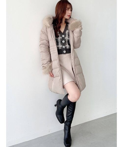 RESEXXY（リゼクシー）の「ストレッチスレンダーミドルブーツ（ブーツ・レディース・ブラック/ブラウン・SMALL/MEDIUM/LARGE）」の8枚目の写真