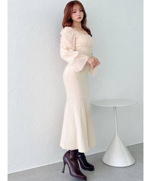 RESEXXY（リゼクシー）の「ストレッチスレンダーミドルブーツ（ブーツ・レディース・ブラック/ブラウン・SMALL/MEDIUM/LARGE）」の20枚目の写真