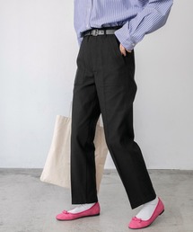 BONLECILL | 【セットアップ対応】ハイウエストセンタープレスベイカーパンツ(その他パンツ)