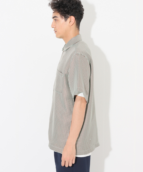 Oriens JOURNAL STANDARD(オリエンス ジャーナルスタンダード)の「Woven Check SH / ウーブンチェックシャツ(シャツ/ブラウス・メンズ・ピンク/グリーン/ブルー系その他・MEDIUM/LARGE)」の16枚目の写真