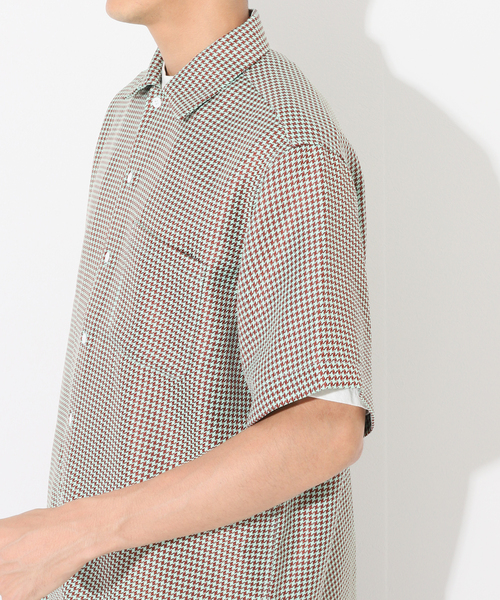 Oriens JOURNAL STANDARD(オリエンス ジャーナルスタンダード)の「Woven Check SH / ウーブンチェックシャツ(シャツ/ブラウス・メンズ・ピンク/グリーン/ブルー系その他・MEDIUM/LARGE)」の8枚目の写真