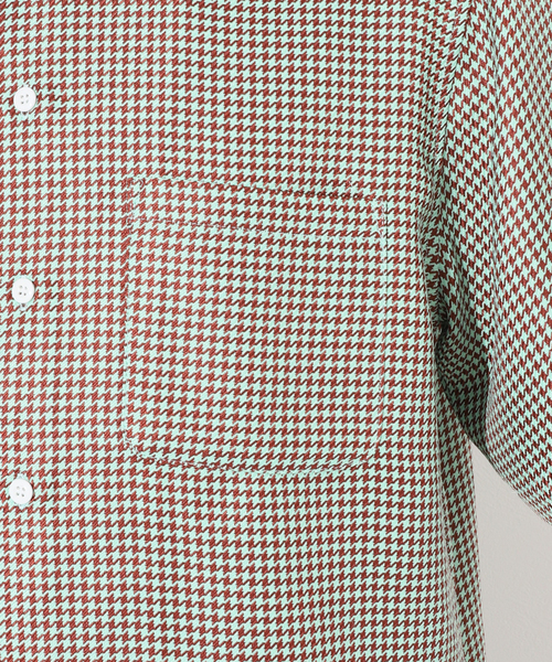 Oriens JOURNAL STANDARD(オリエンス ジャーナルスタンダード)の「Woven Check SH / ウーブンチェックシャツ(シャツ/ブラウス・メンズ・ピンク/グリーン/ブルー系その他・MEDIUM/LARGE)」の5枚目の写真