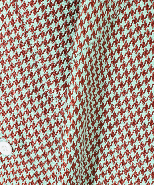 Oriens JOURNAL STANDARD(オリエンス ジャーナルスタンダード)の「Woven Check SH / ウーブンチェックシャツ(シャツ/ブラウス・メンズ・ピンク/グリーン/ブルー系その他・MEDIUM/LARGE)」の7枚目の写真