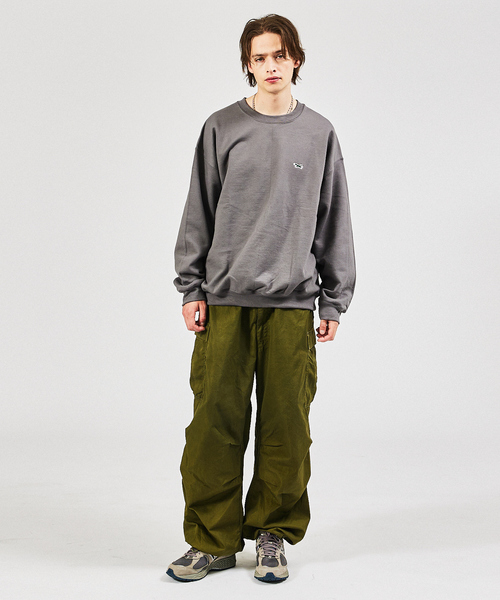 PENNEYS（ぺニーズ）の「PENNYS THE FOX/ペニーズ キツネ/ペニーズ フォックス 別注ロゴ ワッペン スウェット (トレーナー)（スウェット・メンズ・ネイビー/ブラック/ダークグリーン/エンジ/ホワイト/ベージュ/チャコールグレー・M/L）」の22枚目の写真