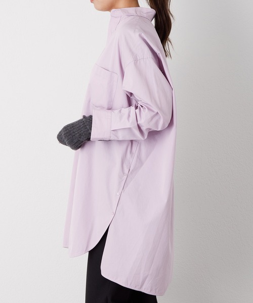 TICCA（ティッカ）の「【TICCA】スリットチュニックシャツ（シャツ