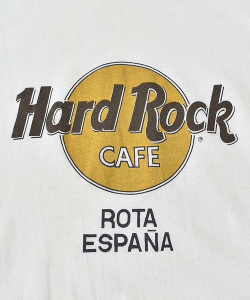 【ヴィンテージ古着】Hard Rock CAFE/ハードロックカフェ ロゴ プリントTシャツ スペイン製（Tシャツ/カットソー）｜VINTAGE（ヴィンテージ）
