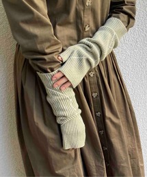 CONTROL FREAK(コントロールフリーク)ラインリブニットアームウォーマー