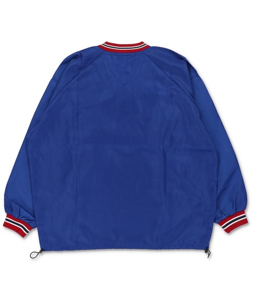 SPINNS（スピンズ）の「【ゆるシルエット】ラインロゴデザイン ナイロントップス（その他トップス・レディース・ブルー/ブラック/オフホワイト/ネイビー/ブラウン・ONESIZE）」の11枚目の写真