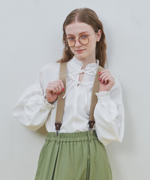 MERLOT（メルロー）の「クラシカルサスペンダー（サスペンダー・レディース・レッド/ベージュ/ブラック/ブラウン・FREE）」の12枚目の写真