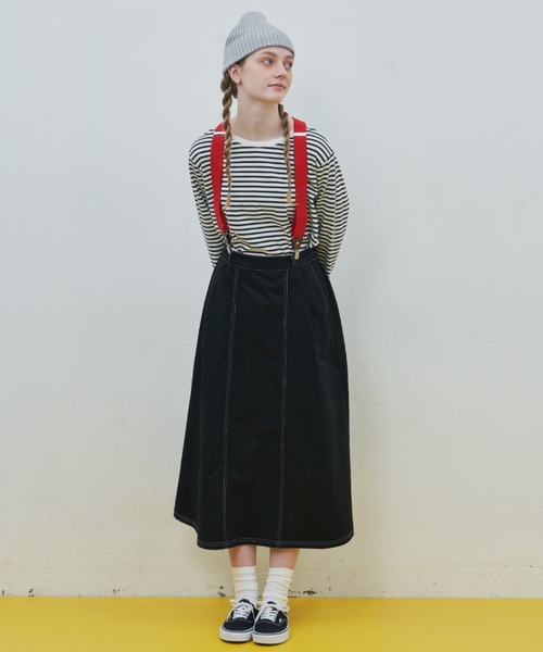 MERLOT（メルロー）の「クラシカルサスペンダー（サスペンダー・レディース・レッド/ベージュ/ブラック/ブラウン・FREE）」の6枚目の写真