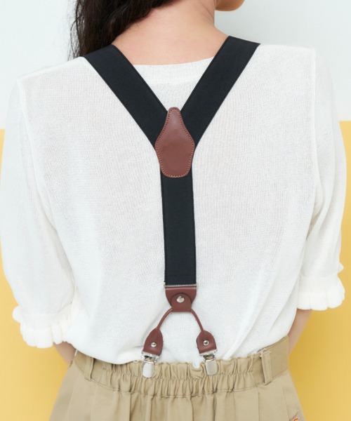MERLOT（メルロー）の「クラシカルサスペンダー（サスペンダー・レディース・レッド/ベージュ/ブラック/ブラウン・FREE）」の20枚目の写真